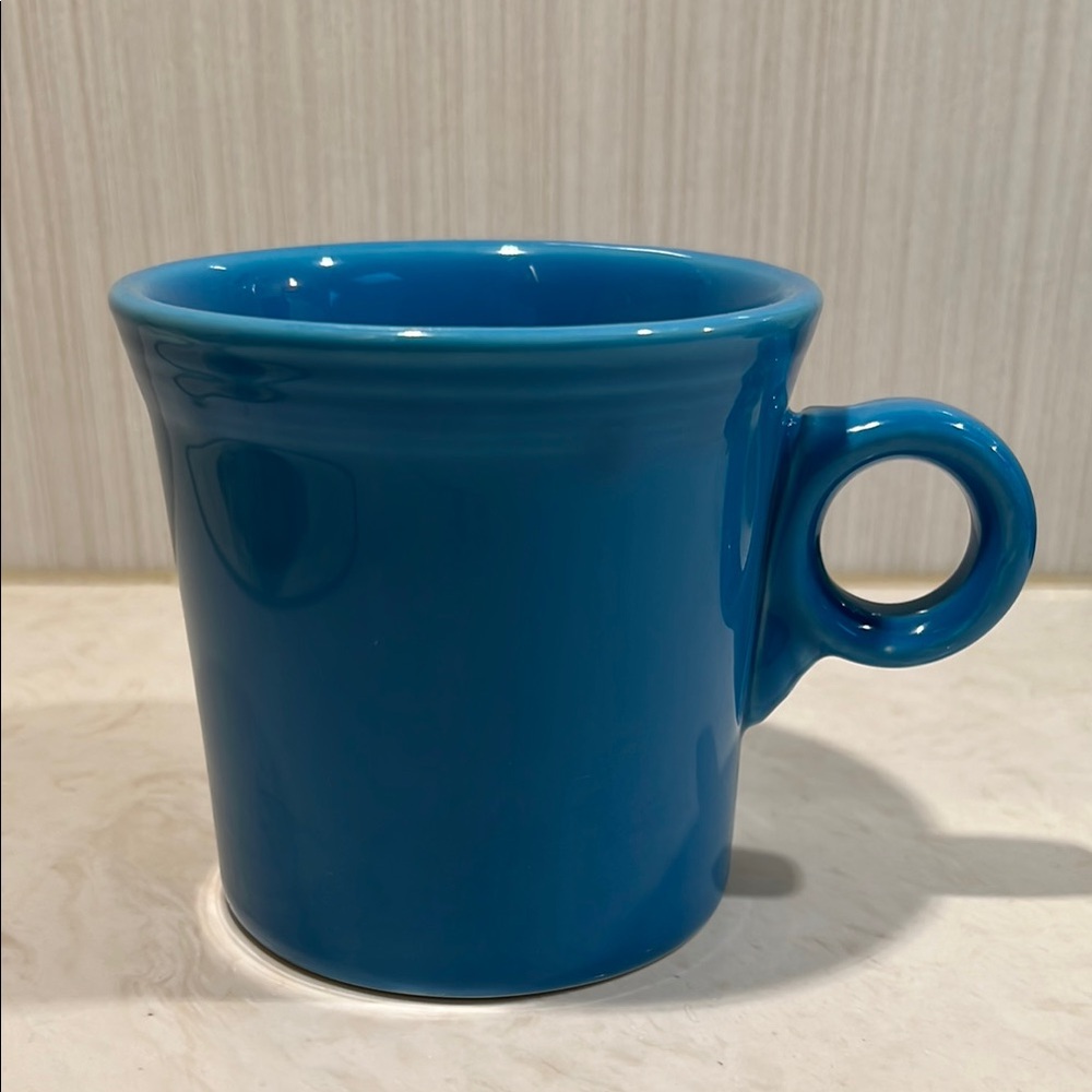 Fiestaware 10oz Peacock Blue Ceramic Mug